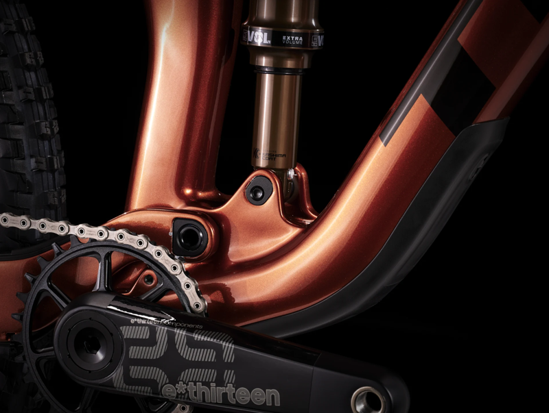 Trek Top Fuel 9.9 XTR Full Suspension Carbon Mountain Bike 2023 in Pennyflake-2